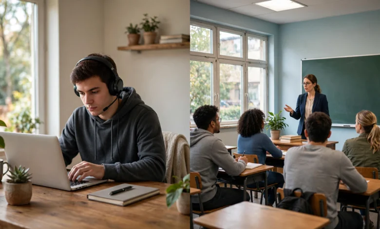 E-Learning vs. Traditional Classrooms